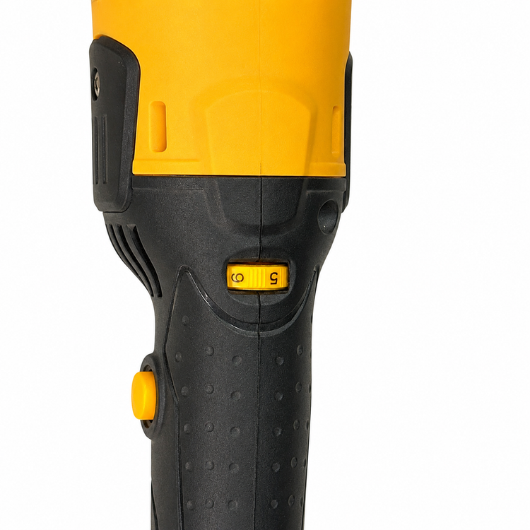 مینی فرز دسته بلند دیمردار کنزاکس KENZAX مدل KAG-1050 توان 1050 وات صفحه 115 میلیمتر