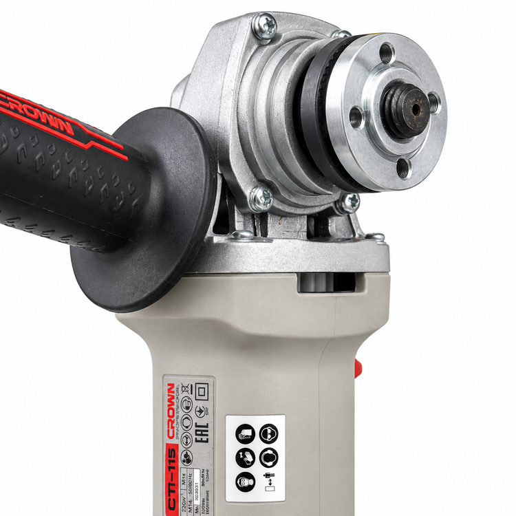 مینی فرز کرون CROWN مدل CT13501-115 توان 650 وات صفحه 115 میلیمتر