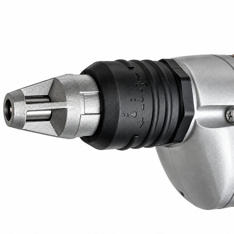 دریل پیچگوشتی برقی کرون CROWN مدل CT12001 توان 710 وات بیتخور 1/4 اینچ